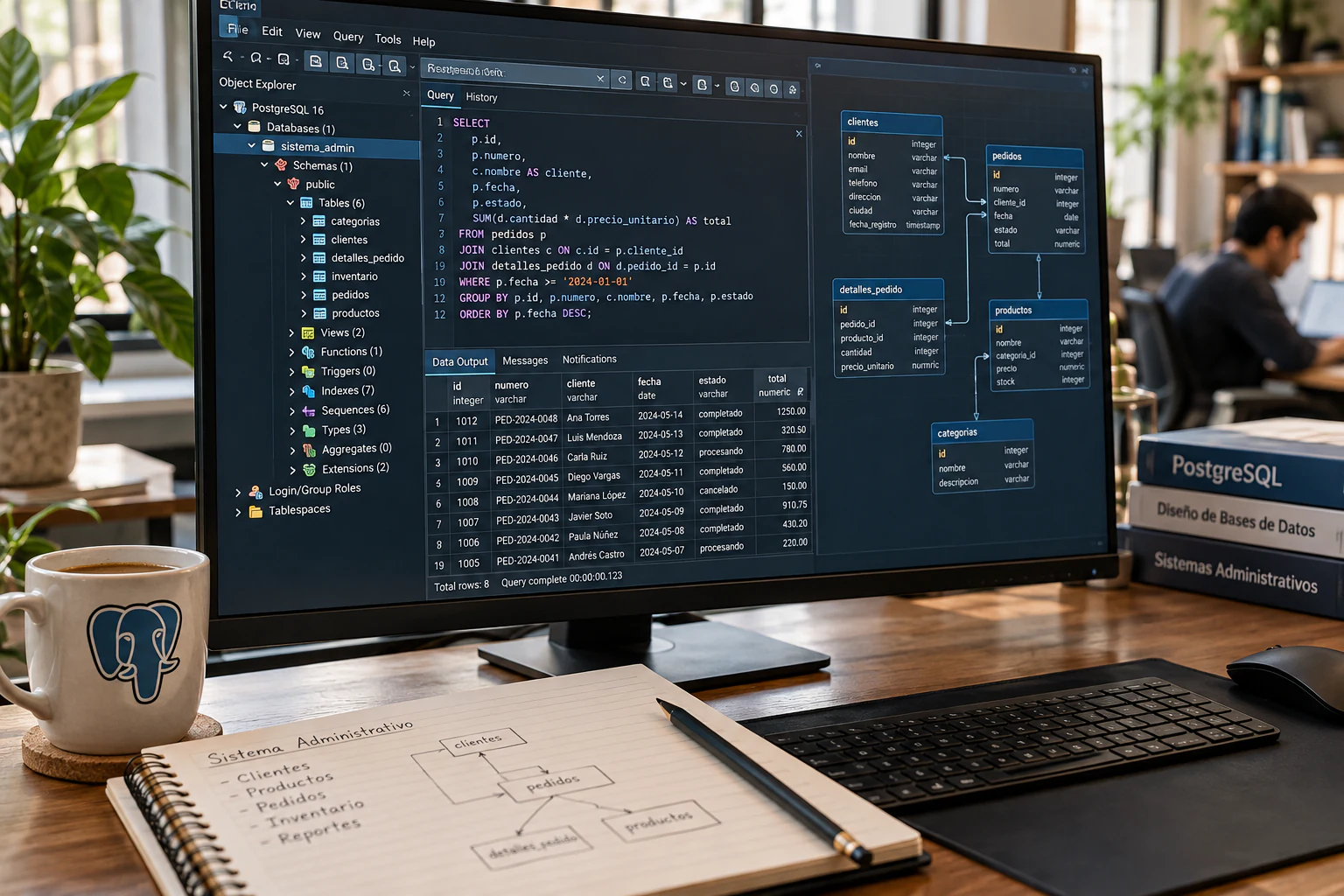 Por que PostgreSQL es clave en sistemas administrativos
