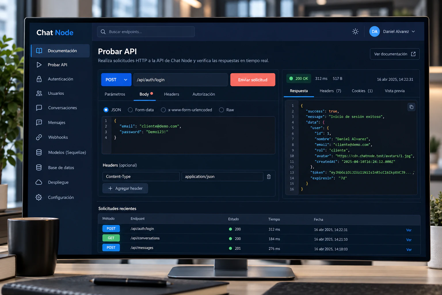 API Chat Node