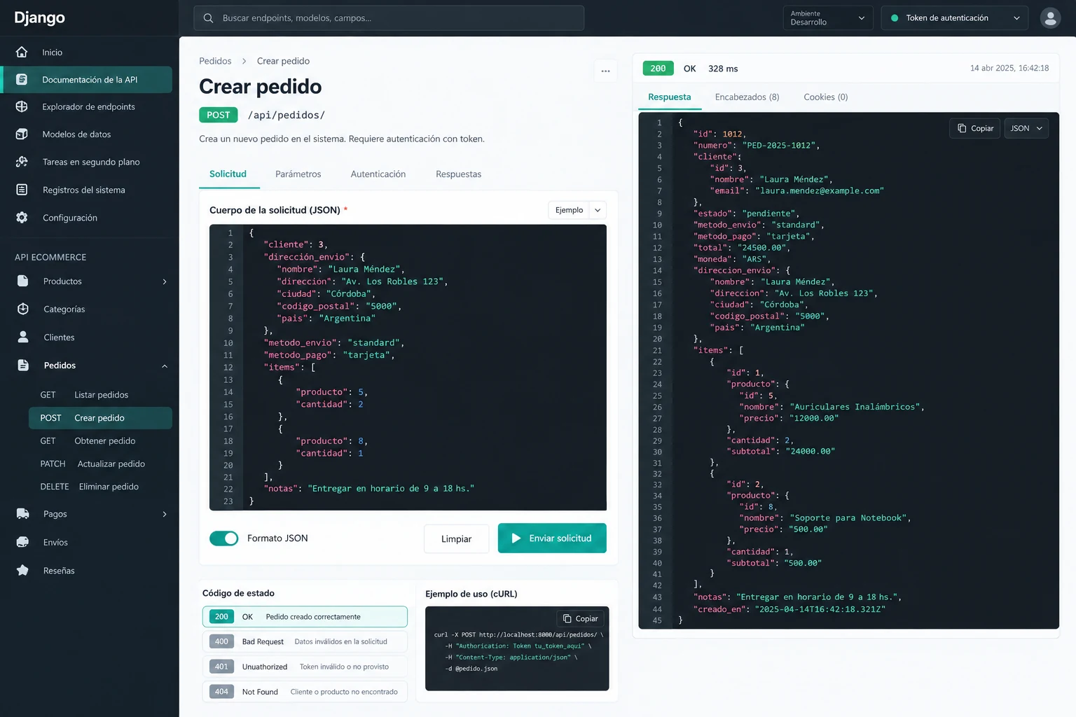 API Django