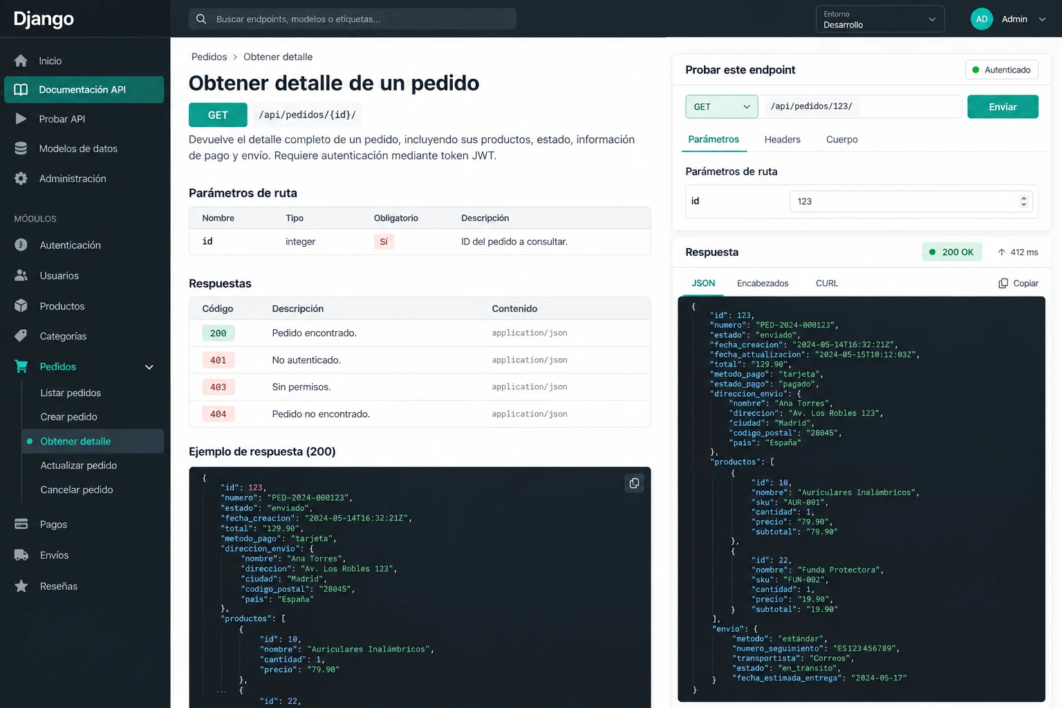 API Django