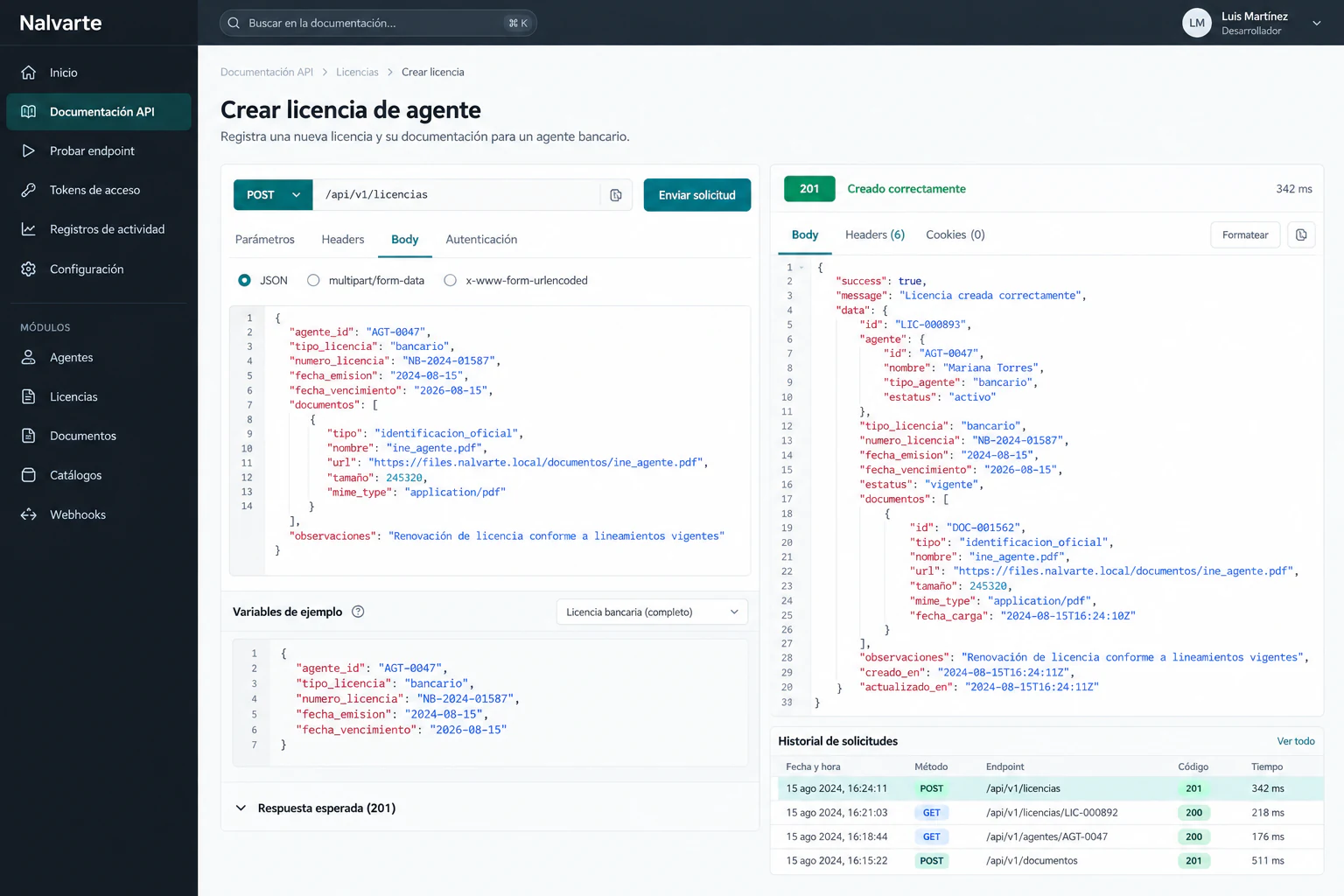 API Nalvarte