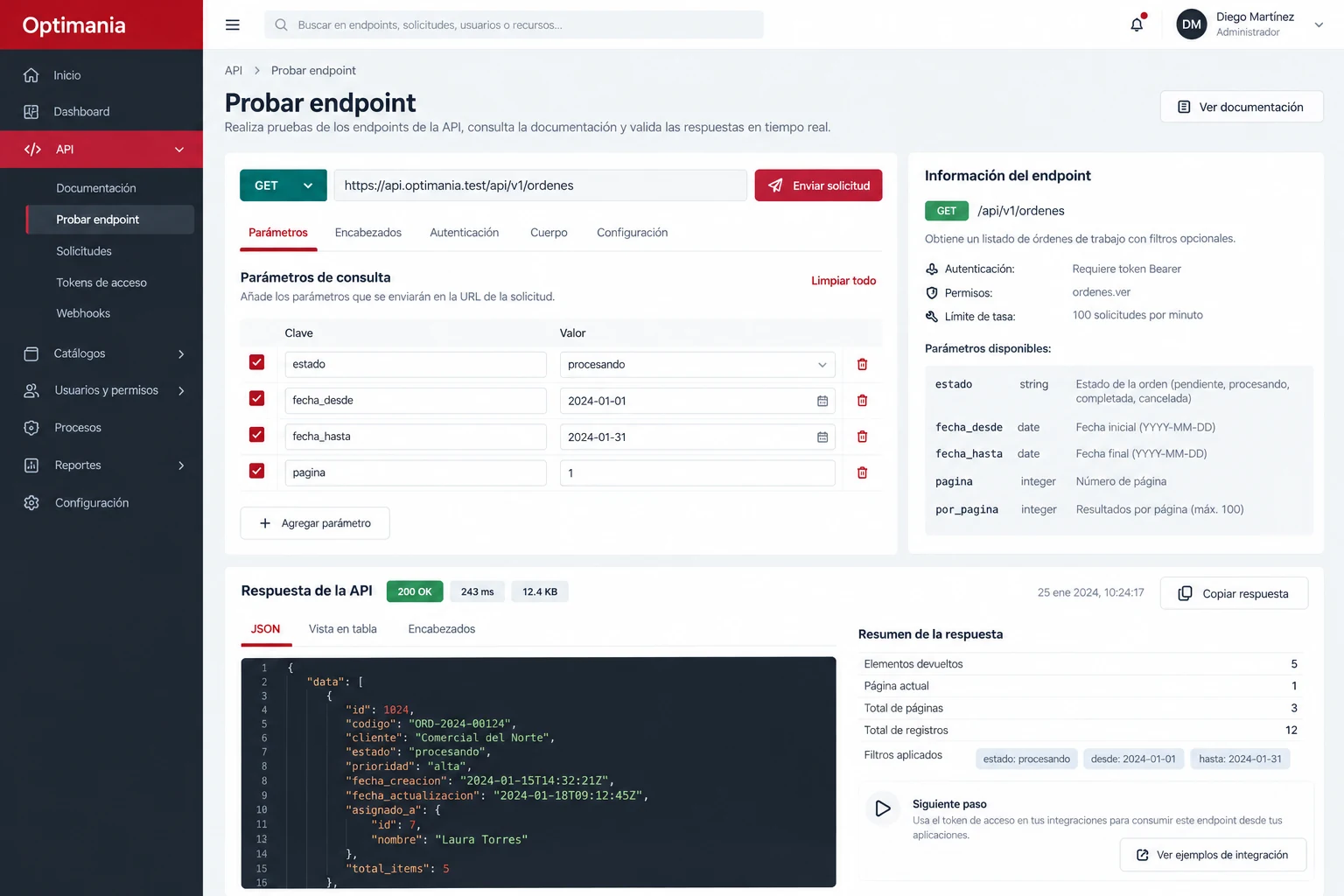 API Optimania