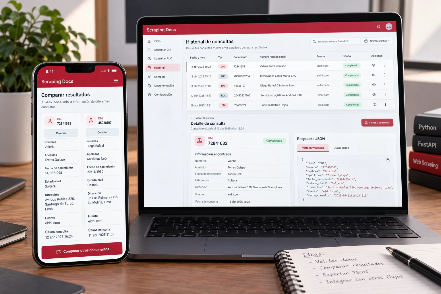 App Scraping Docs