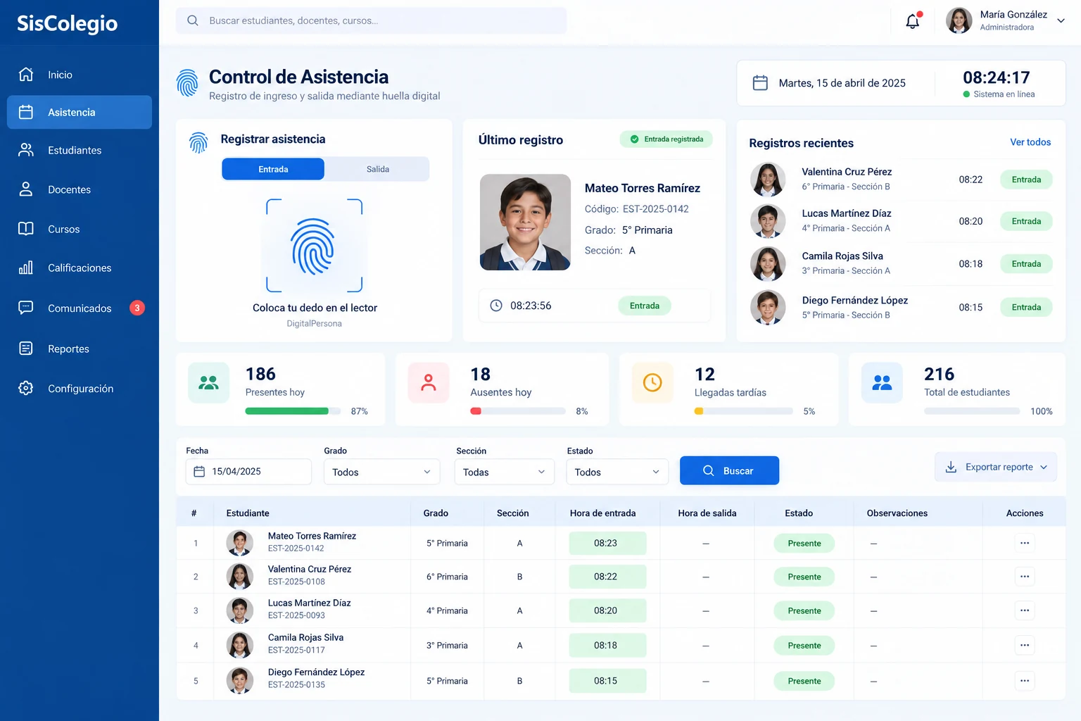 App SisColegio