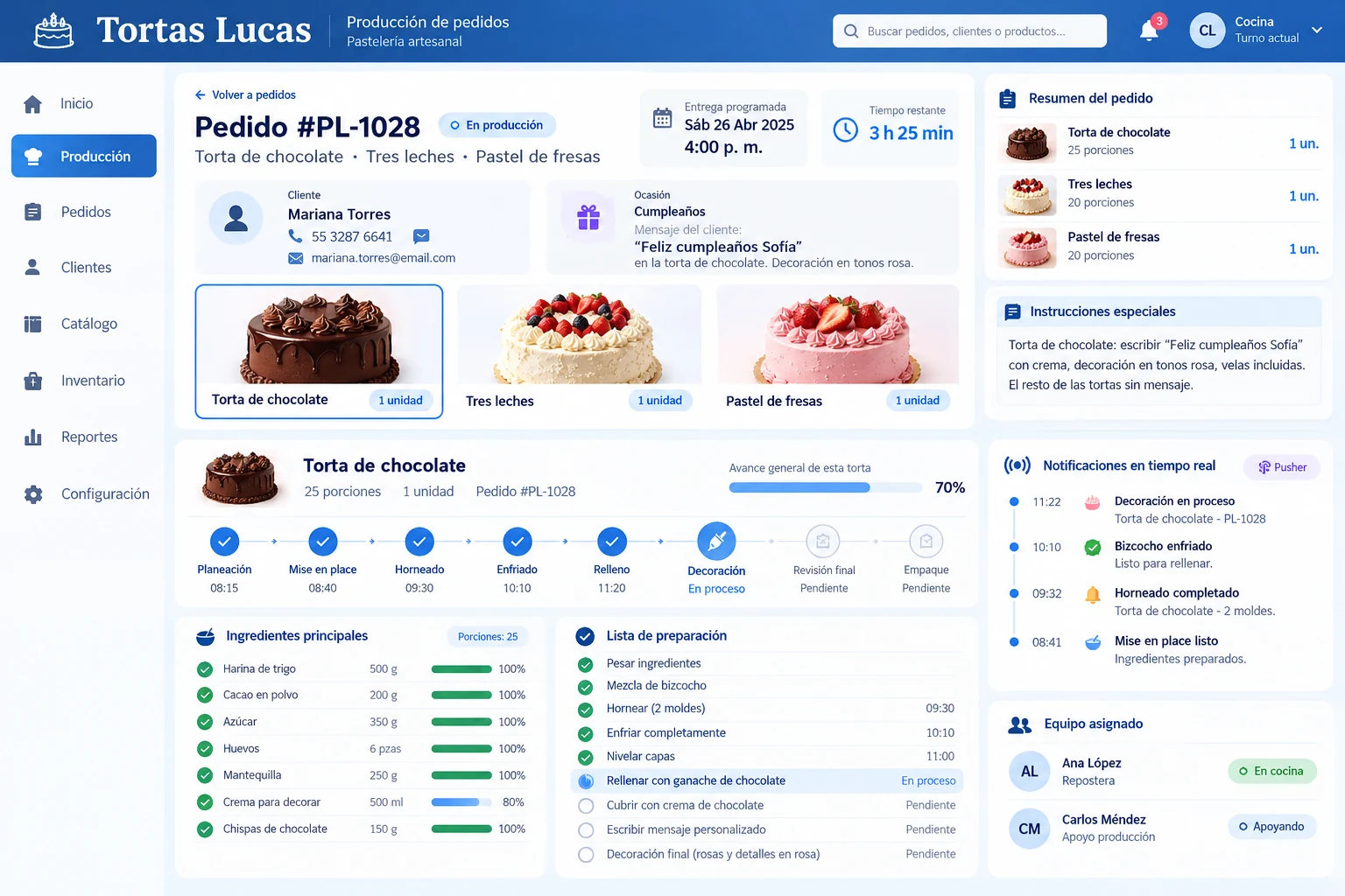 App Tortas Lucas