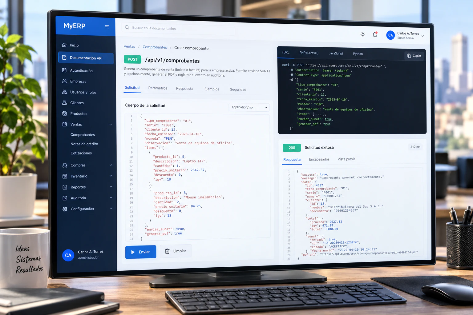 Backend MyERP