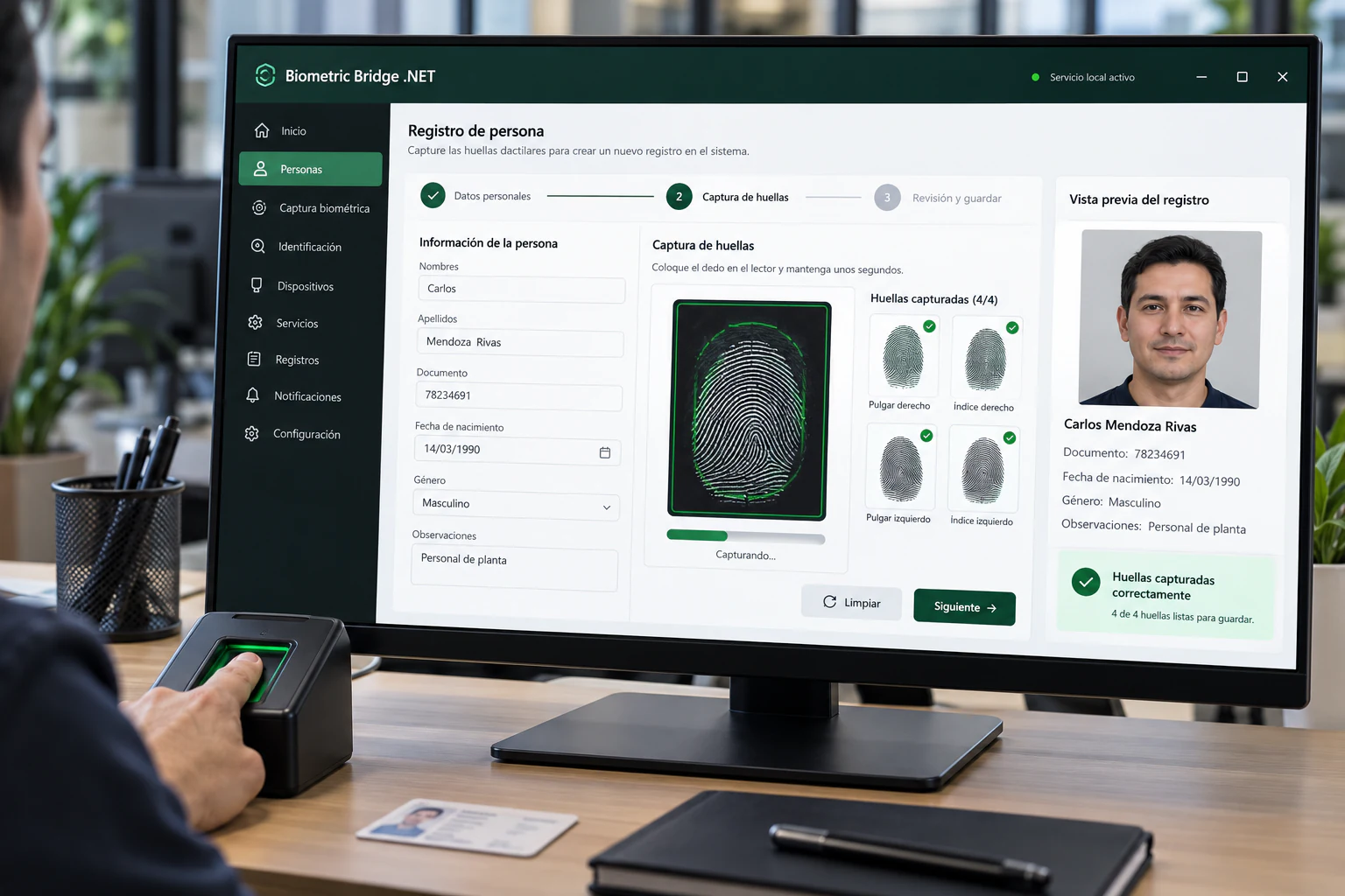 Biometric Bridge .NET