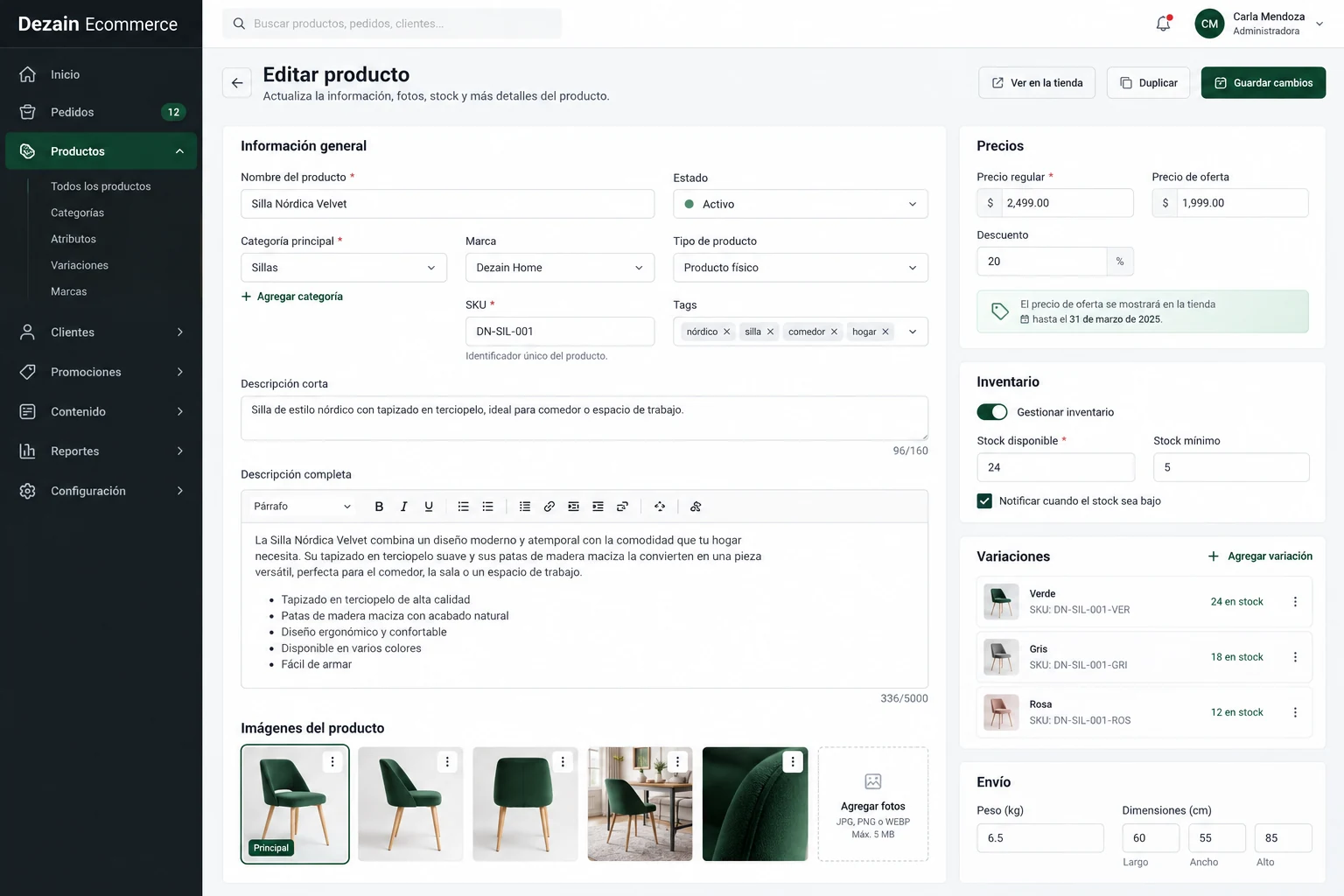 Dezain Ecommerce