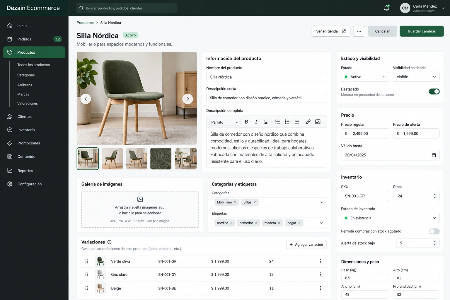 Dezain Ecommerce