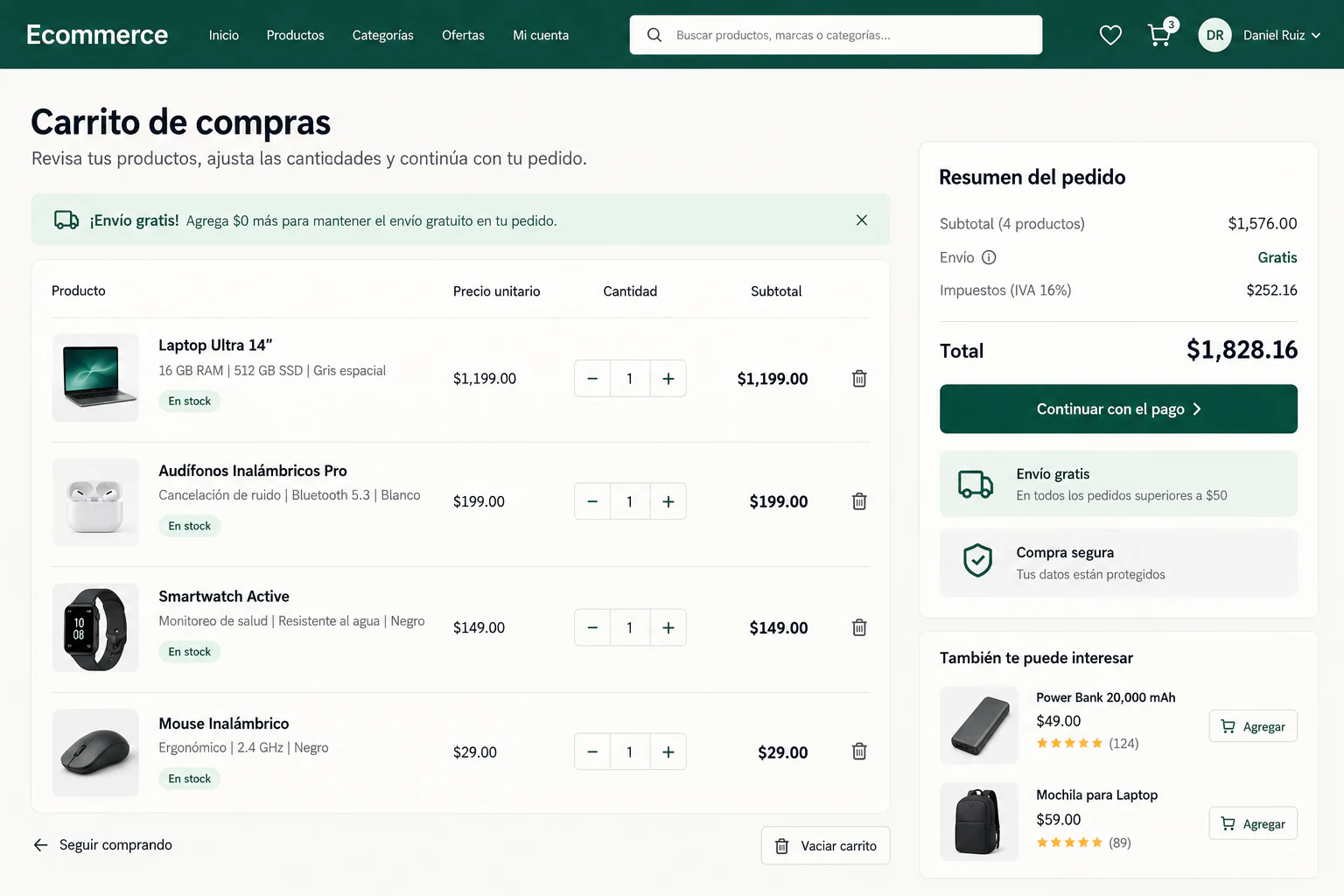Ecommerce