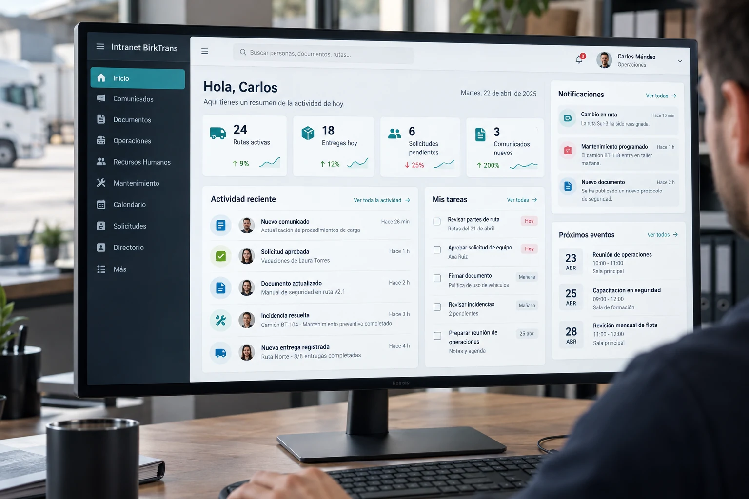 Intranet BirkTrans
