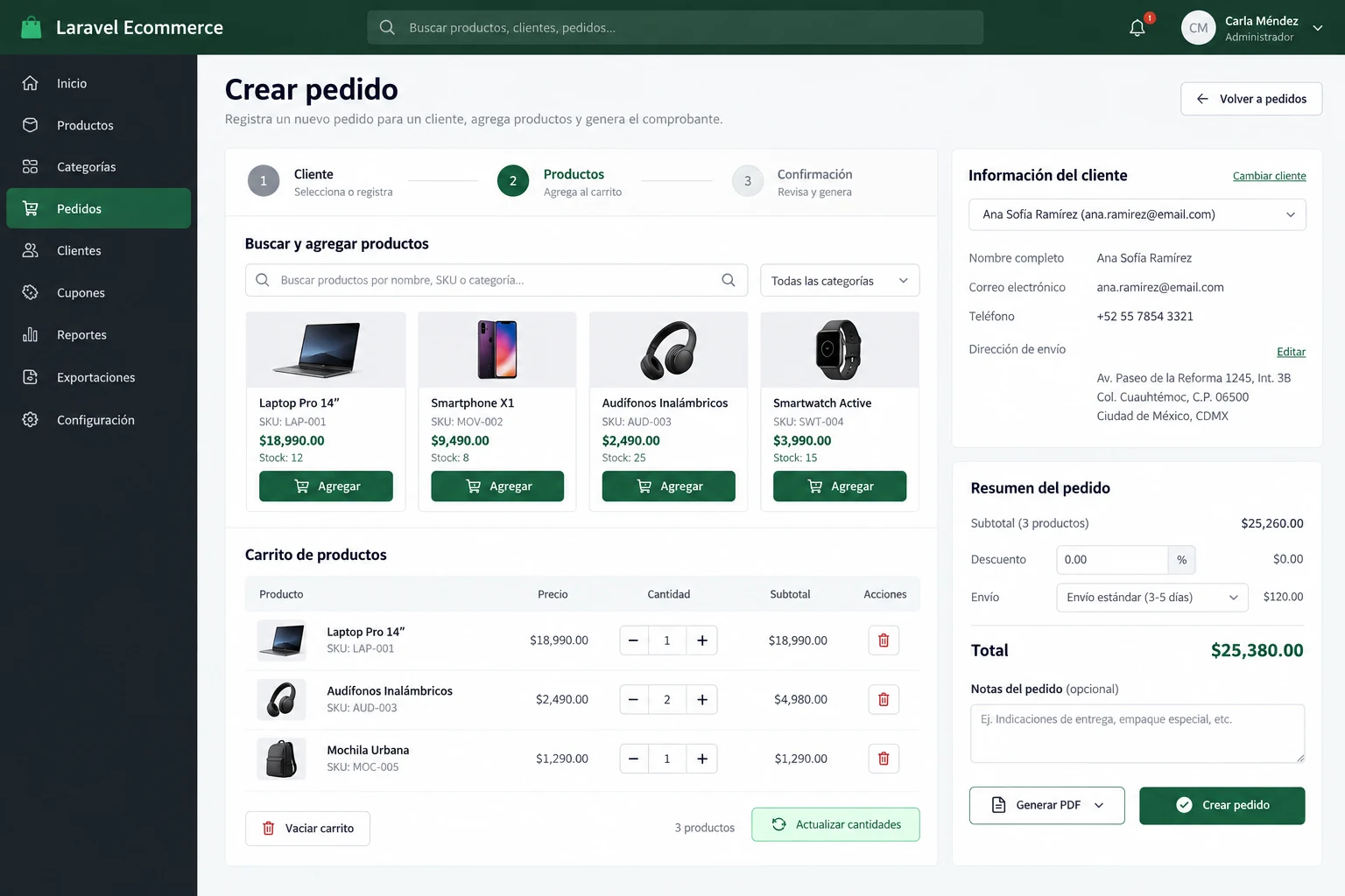 Laravel Ecommerce