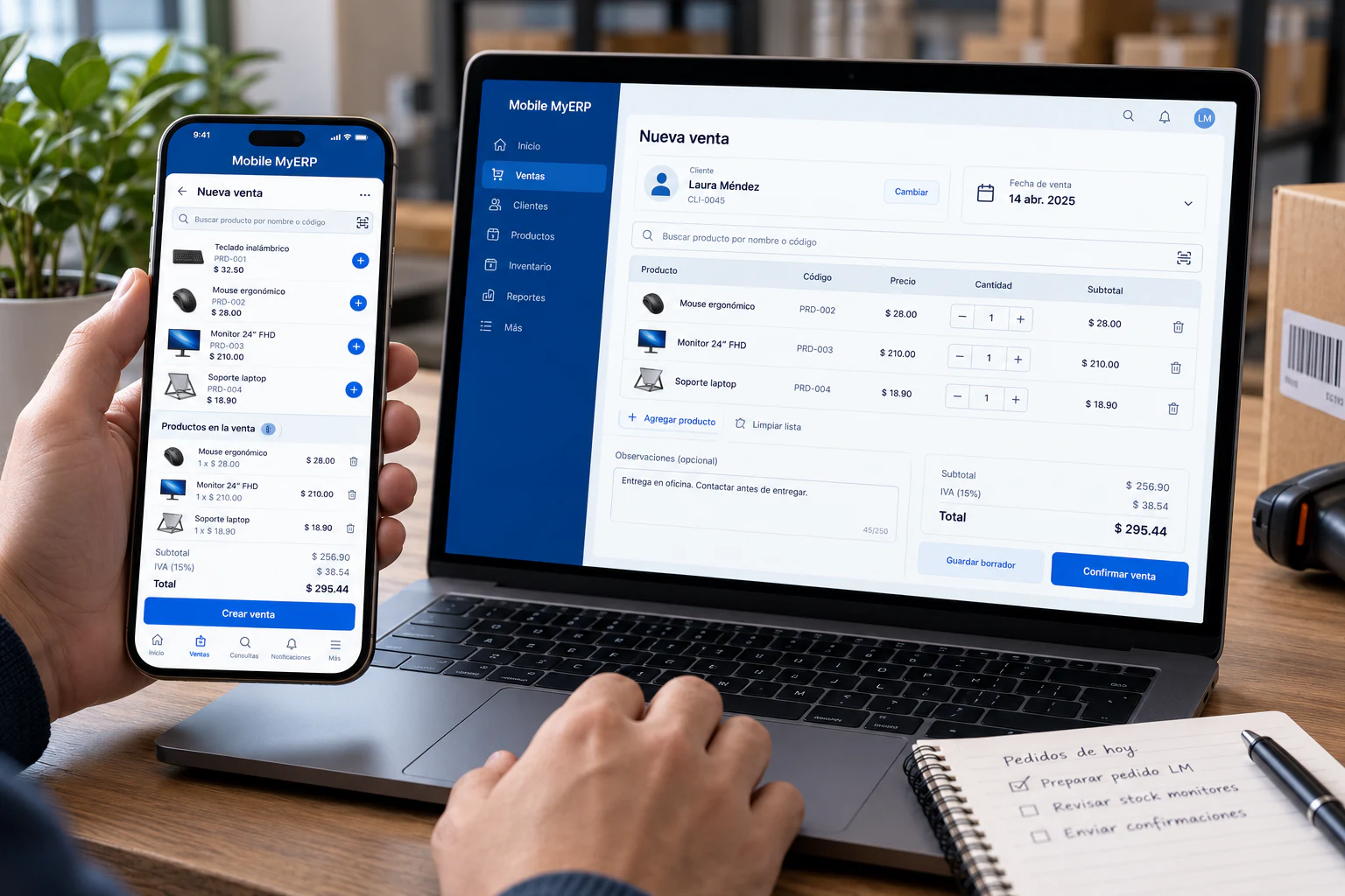 Mobile MyERP