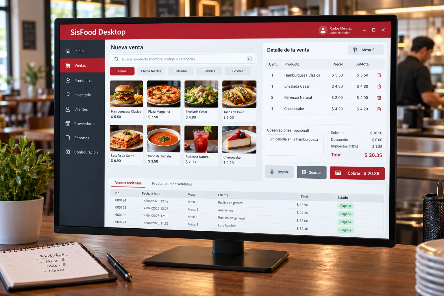 SisFood Desktop